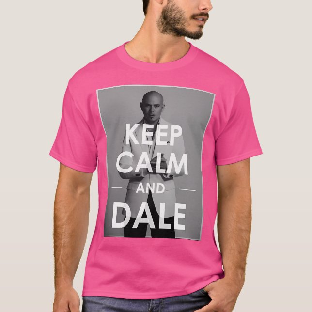 Camiseta O Sr. Mundo Mantém Calma (Frente)