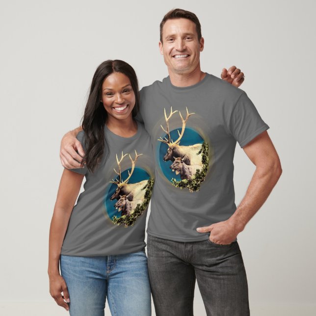 Camiseta O Stag e o Hind (Unissex)