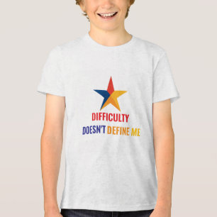 Camiseta O sucesso com a DIFICULDADE ADHD* não me define