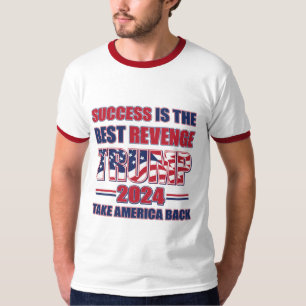 Camiseta O sucesso é a melhor armadilha de vingança de 2024