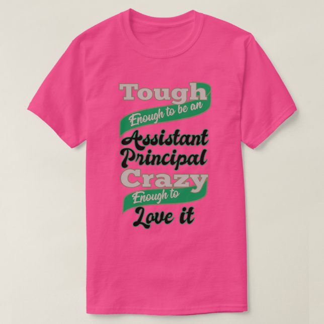 Camiseta O Suficiente Para Ser Um Diretor Adjunto Louco (Frente do Design)