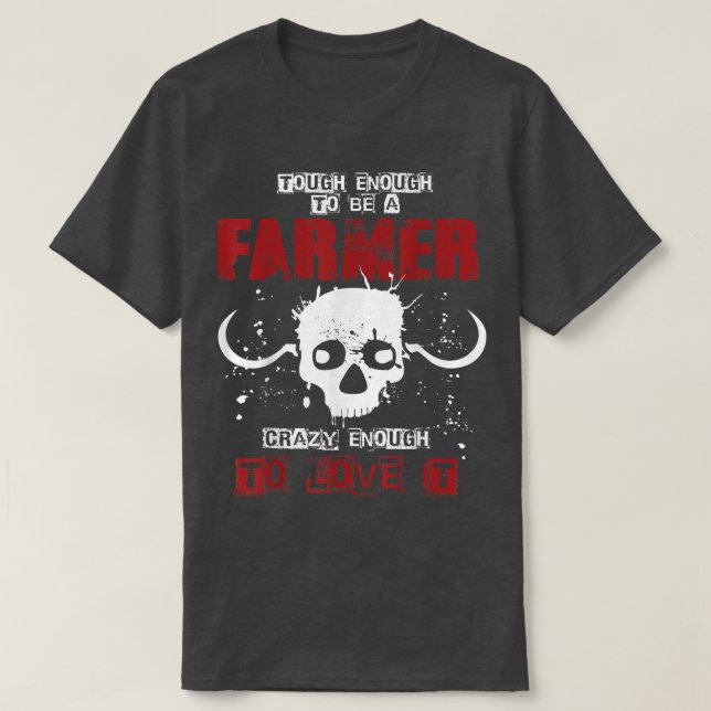 Camiseta O Suficiente Para Ser Um Farmário Engraçado. (Frente do Design)