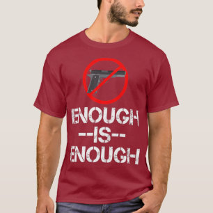 Camiseta O Suficiente Suporte Para Controle De Armas É Suf