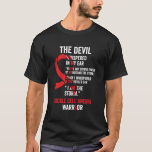 Camiseta O Suporte à Consciência da Anemia das Células Fals