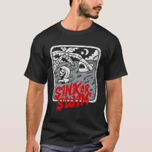 Camiseta O Surfista Gótico Da Natação Tarot Satanic Bruxa F