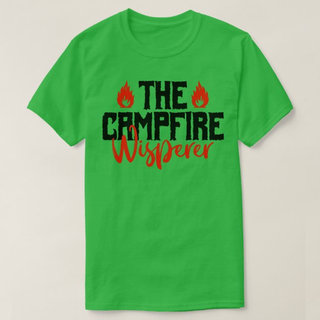 Camiseta O Suspiro de Campfire (Frente do Design)