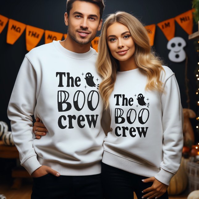 Camiseta O Sweatshirt Do Boo Crew Halloween (Criador carregado)
