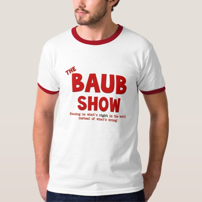 Camiseta O T da mostra de Baub (Frente)