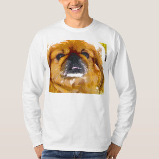 Camiseta O T do amante do cão de Pekingese