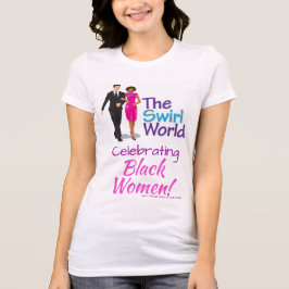 Camiseta O T do clássico do logotipo do mundo do redemoinho