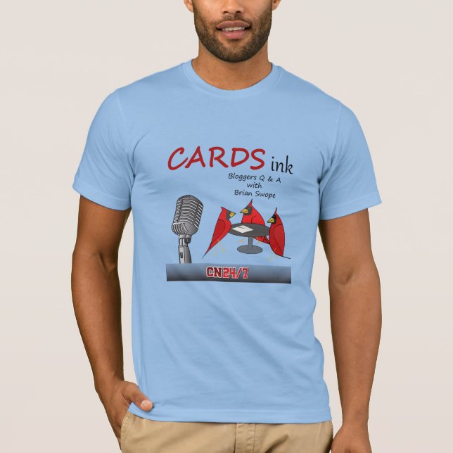 Camiseta O T dos homens do CI CN24-7 (Frente)