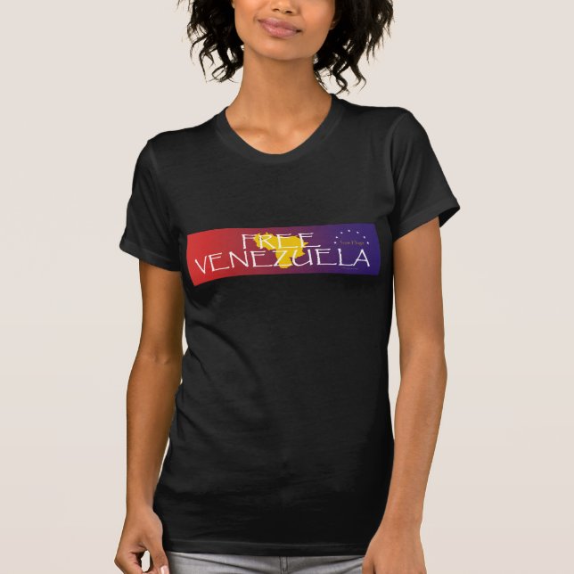 Camiseta O T livra Venezuela (Frente)