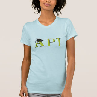 Camiseta O T ocasional das mulheres do API