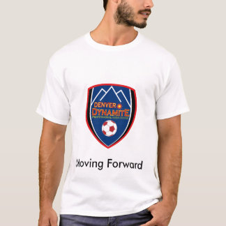 Camiseta O T retro dos homens da dinamite de Denver