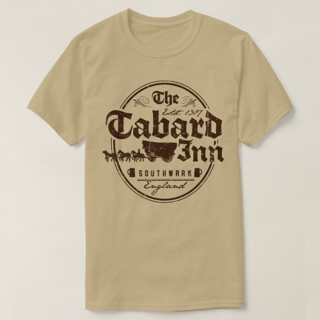 Camiseta O Tabard Inn (Frente do Design)