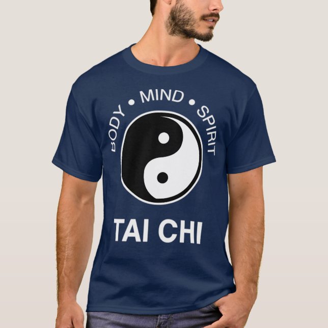 Camiseta O Tai Chi Corpo Mente Espírito 11 (Frente)