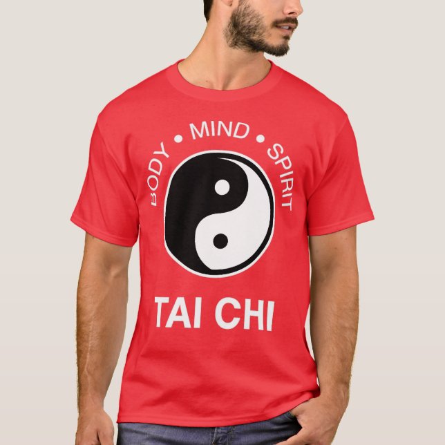 Camiseta O Tai Chi Corpo Mente Espírito 24 (Frente)