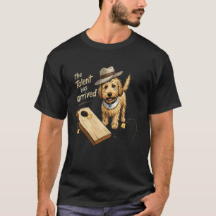 Camiseta O Talento Chegou Engraçado Cornhole