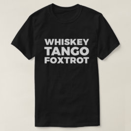 Camiseta O tango do uísque Foxtrot