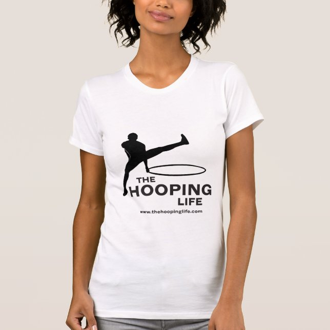 Camiseta O tanque da vida de Hooping (Frente)