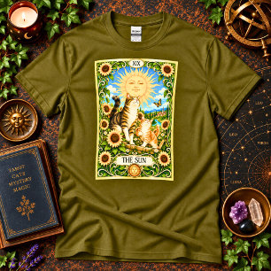 Camiseta O Tarot do Gato Sol - Alegria e Abundância
