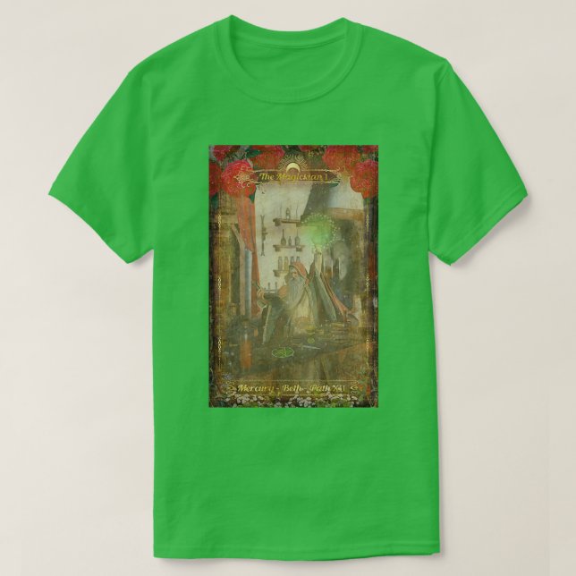 Camiseta O Tarot Magickian (Frente do Design)