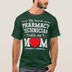 Camiseta O Técnico Da Farmácia Liga-Me À Mãe Farmacêutica T