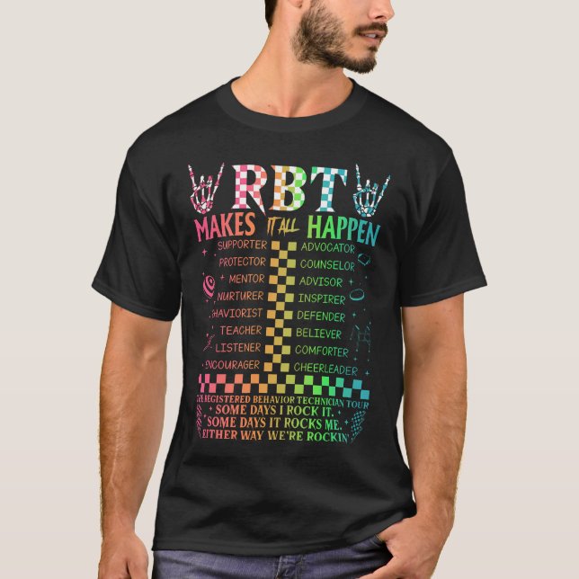 Camiseta O Técnico De Comportamento Registrado Rbt Faz Tudo (Frente)