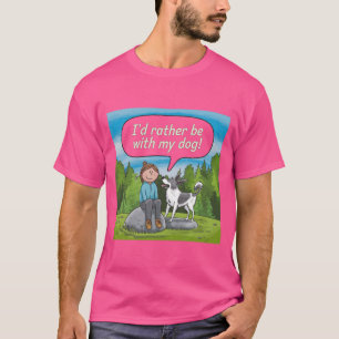 Camiseta O Tee mais avançado para os Dog Lovers!