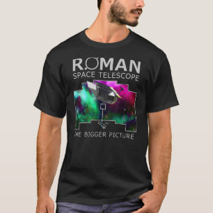 Camiseta O telescópio espacial romano da NGRST Nancy Grace