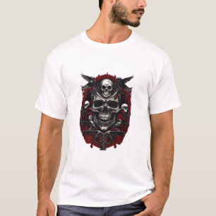 Camiseta O tema da morte mental no