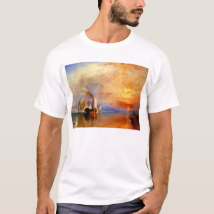 Camiseta O Temeraire de combate, J.M.W. Turner