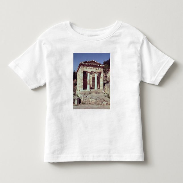 Camiseta O templo dos tesouros dos Athenians (Frente)