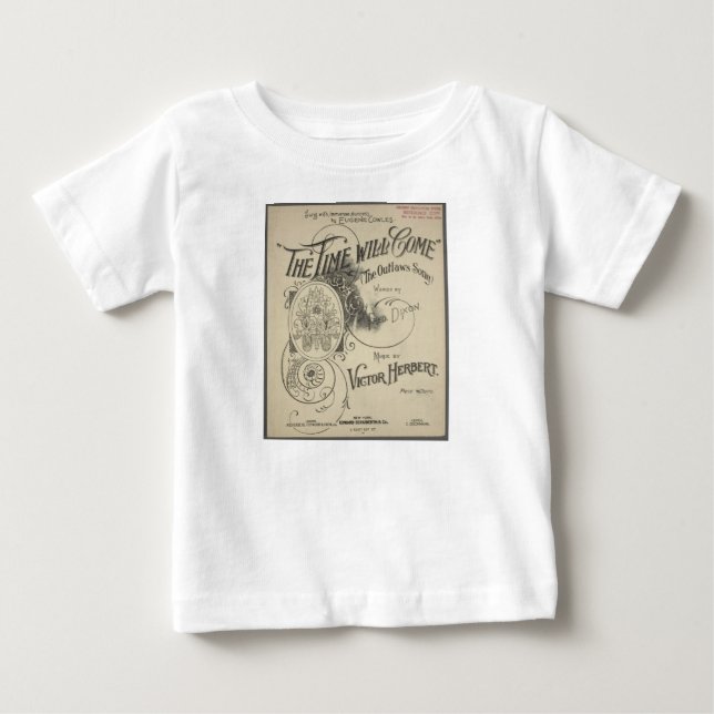 Camiseta O Tempo Chegará - Roupa de Bebê (Frente)