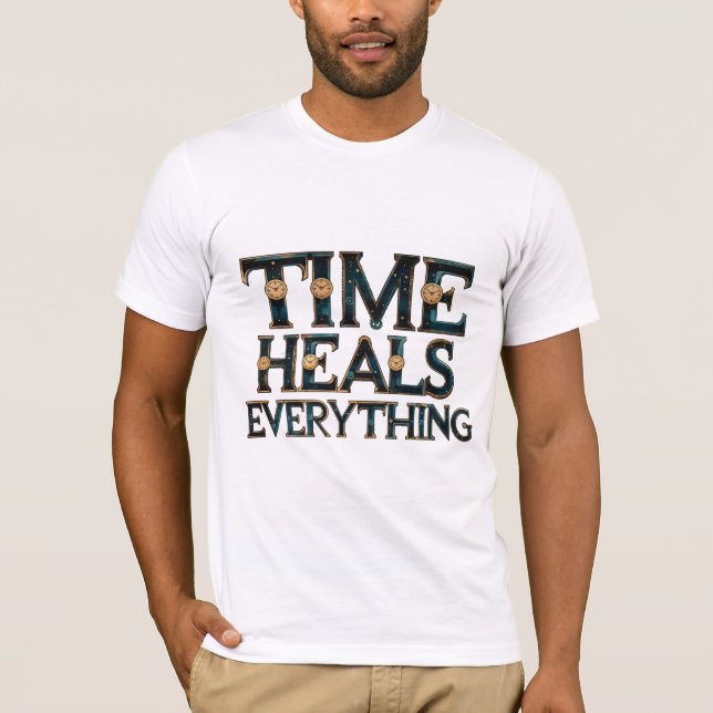 Camiseta O tempo cura tudo (Frente)