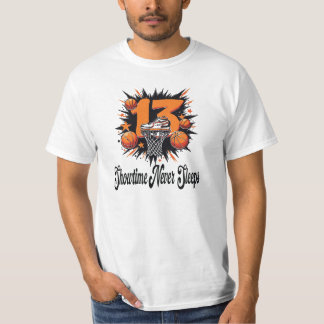 Camiseta O tempo de exibição nunca dorme