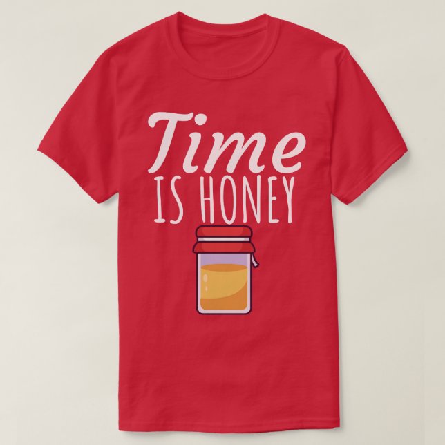Camiseta O tempo é mel 2 (Frente do Design)