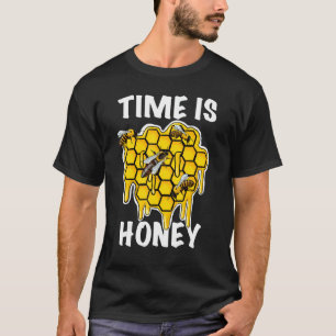 Camiseta O Tempo É O Mel O Fato De Apicultura