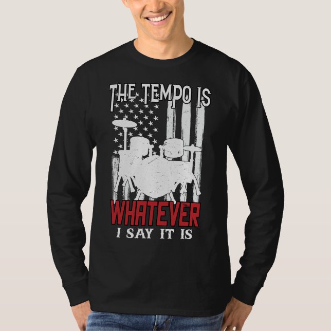Camiseta O Tempo É O Que Eu Digo Que É (Frente)