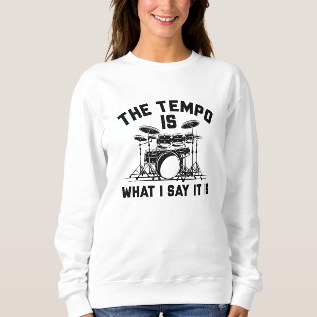 Camiseta O Tempo É O Que Eu Digo Que É (Frente)