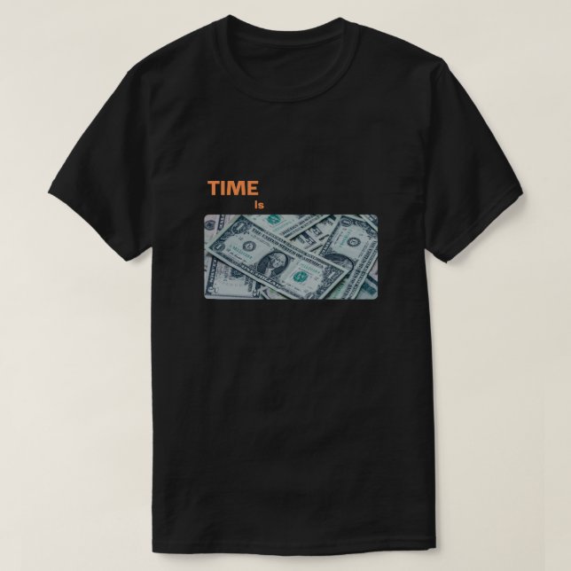 Camiseta O Tempo É Para Meany Um Presente Perfeito Para Ama (Frente do Design)