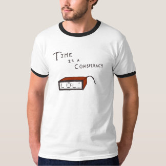 Camiseta O tempo é uma conspiração (a cor)