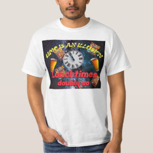 Camiseta O tempo é uma ilusão