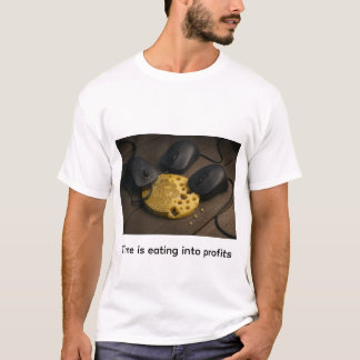 Camiseta O tempo está corroendo os lucros