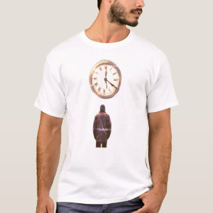 Camiseta O Tempo Está Rapidamente Acabando Homem + Relógio