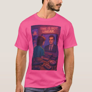 Camiseta O Tempo Não É Linear-90s-Agora