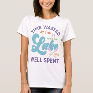 Camiseta O Tempo No Lago Está Bem Gasto