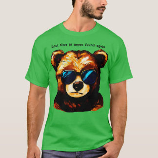 Camiseta O tempo perdido nunca mais é encontrado