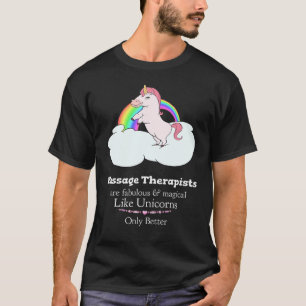 Camiseta O Terapista De Massagem É Como A Massagem Divertid