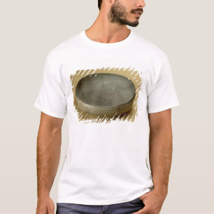 Camiseta O Terracotta pintou mercadorias cinzentos,